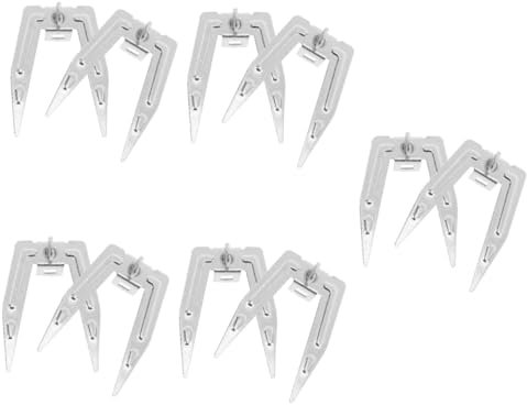 COLLBATH 10 Stk Gebratene Hühner Grillspießgabeln Grillgabeln für die Küche Luftfritteusengabeln Grillbesteck professionelle grillgabeln grill hähnchen werkzeuge Rostfreier Stahl