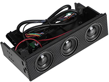 PC Front Panel Media Dashboard PC Front Panel Stereo Surround Computer For Case Built In Mic Loudspeaker Front B