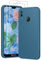 PuyaTeya 3 in 1 Hülle für Huawei p20 lite, mit 2 Stück 9H Panzerglas Premium Liquid Silikon Hülle, mit 4-Layer stoßfeste abriebfestes, Soft Mikrofaserfutter Kratzfes Schutzhülle (bei Nacht Blue)