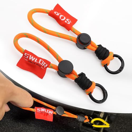 SWLOR Emergency Escape Handle for Tesla Model Y 2020-2026/Model 3 2024-2026 | Emergency Door Release Strap,Emergency Rope,Escape Pull Strap