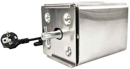 CHANCS Motor für Drehspieß 220 V AC 20 W 1,8 U/min Elektromotor für Multifunktionsgrill