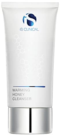 iS CLINICAL Luxurious Warming Honey Face Cleanser, Hydrating Facial Cleanser formulated with pure honey