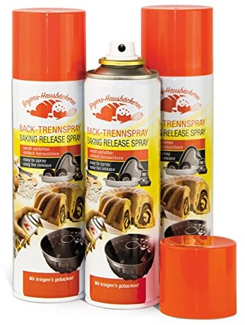 Boyens 3er-Set Back-Trennspray zum Einfetten von Backformen/-blechen, 200 ml