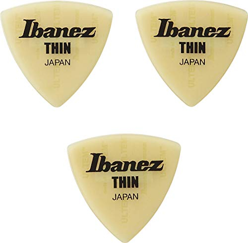 IBANEZ Plektren Triangle Shape Prestige Ultem - 0,5 mm Thin 3 Stück (BUL8T)