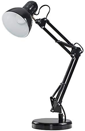 MiniSun | Retro Designer Style Adjustable Black Metal Bedside Desk Table Lamp | Table Lamps, Home Décor & Improvement Essential