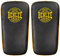 BENLEE Unterarmpratzen aus Leder SUPER Thai Two one Size, Black/Yellow