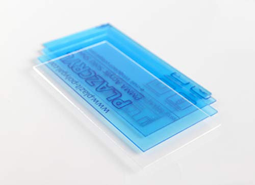 Pack de tableros de metacrilato transparente de 5mm (A5 (10ud, 148x210mm))