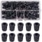 YIXISI 100pcs 5mm LED Kunststoff Clip Halter,Lampenfassung Diodenhalter Kunststoff,Kunststoffhalter,Kunststoff Lampenfassung Diodenhalter Clip für Pendelleuchte,Wandleuchtensteckdosen
