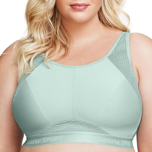 Glamorise 1068 Sport-BH für Damen, mit atmungsaktivem Mesh, bügellos