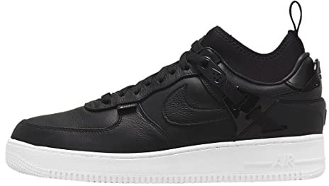 NIKE Air Force 1 Low SP x Undercover Gore Tex Men's Trainers Sneakers Leather Shoes DQ7558 (Black/White/Black/Black 002) UK6.5 (EU40.5)