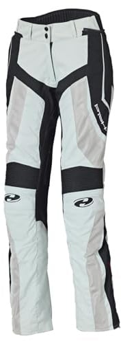 Held Vento II Mesh Damen Motorrad Textilhose, grau/schwarz, Long S | CE-Protektoren