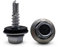 DOJA Industrial | Vis Autoperceuse pour Metal M4 | Pack 500 | 4,2 * 19mm | Vis Autoforeuse Metal Acier à Tete Hexagonale avec Rondelle Etanche pour plus Fixation | Vis Autoperforante pour Metal, Tole
