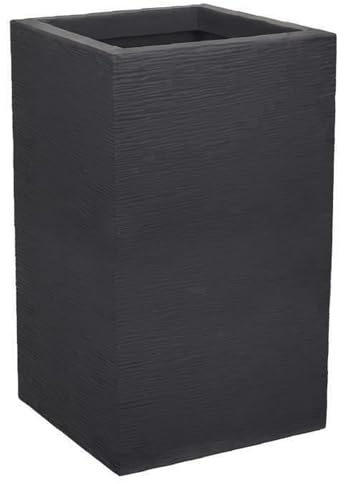 Pot carré haut Graphit up 36l 29.5x29.5x49.5 cm anthracite