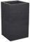 Pot carré haut Graphit up 36l 29.5x29.5x49.5 cm anthracite