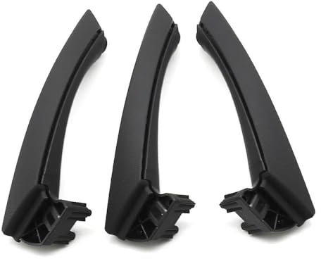 Car Inner Handle LHD RHD Beige Black Interior Door Pull Handle Set Replacement for BMW 3 Series E90 E91 E92 316 318 320 325 328i 2004-2012 Car Interior Door Pull (Color : LHD Set Black)