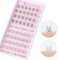ALLOVE Selbstklebende Wimpern-Bündel Aufklebe-Unterwimpern Kein Kleber erforderlich Unter DIY-Wimpernverlängerungen Untere Wimpernbündel Vorgeklebte Cluster-Wimpern zur Selbst-Anwendung - Camellia 12