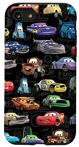 iPhone SE (2020) / 7 / 8 Disney PIXAR Cars Pattern Print Case