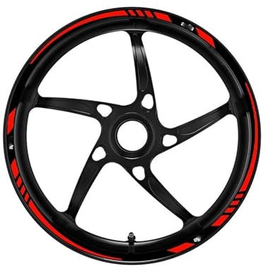 Motorrad Aufkleber Für A&PRILIA Für Shiver 750 900 Für Rs125 Für Tuono 660 RS660 Für GPR150 Für RSV4 Für Dorsoduro Motorrad Aufkleber Felge Aufkleber Felgenaufkleber(7)