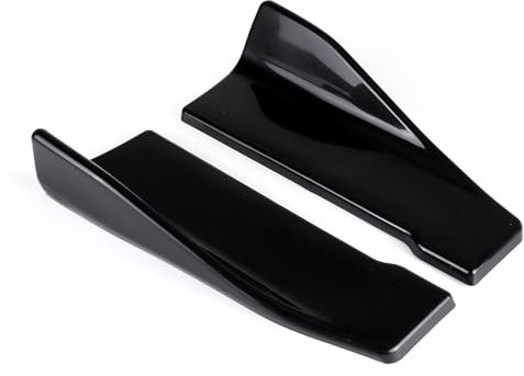 Auto Seitenschweller 35 cm F10 F30 F32 F36 F80 Seite Rock Extension Kit Hinten Stoßstange Splitter Winglet Schürzen Wachen Universal Auto Zubehör Car Body Side Rock (Farbe : Schwarz)