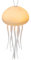 Schwebende Quallen Lampe, Tragbare RGB Gradient Jellyfish Lamp Sprachsteuerung Intelligente Tentakel Jelly Flow Lampe Aufladbar Stimmungslicht für Deko Wohnzimmer Nachttischlampe (Hängend Stil+Sockel)