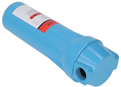 Secador de Aire para Compresor, Filtro de Aire, Rosca Transparente Sin Fugas, Carcasa Engrosada, Tanque de Aire, Clase Q 015 (DN20 3/4, Azul, TIKATARER