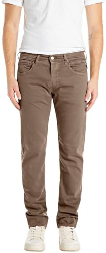 Replay Herren Jeans Grover Stretch, Biscuit 522-1 (Beige), 32W/32L