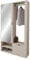 Mirjan24 Garderoben-Set Raldento mit Spiegel, Kleiderstange, Schuhschrank und Fächer, Wandgarderobe, Flurgarderobe, Kompaktgarderobe (Cashmere)