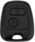eMagTech 1 Pc 2 Boutons Télécommande De Voiture Clé 433MHz Clé Radio Télécommande Carte Compatible avec Peugeot Compatible avec Citroën 106 206 207 306 avec Puce