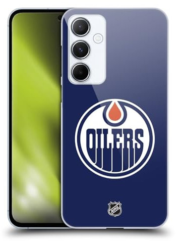 Head Case Designs Offizielle NHL Einfach Edmonton Oilers Harte Rueckseiten Handyhülle Hülle Huelle kompatibel mit Samsung Galaxy A55 5G