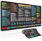 Étanche Grand Tapis De Souris Gaming XXL - 900X400 mm - Excel Cheat Sheet Mouse Pad - sous Main Bureau - Tapis d'ordinateur avec raccourcis Excel