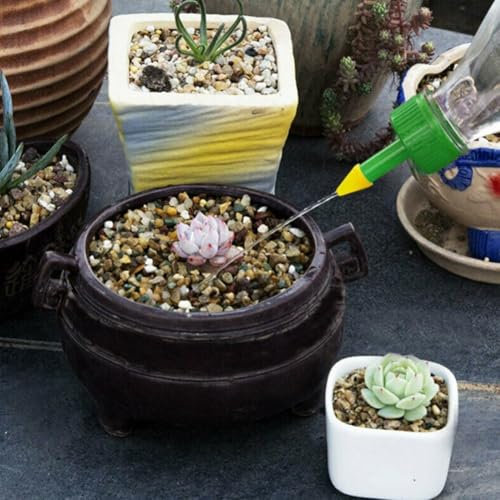 Gardening Made Simple - Confezione da 4 irrigatori compatibili con tappo a bottiglia, per un'irrigazione efficiente