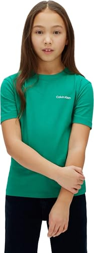 Calvin Klein Unisex Kinder Chest Inst.Logo Ss T-Shirt Lv1cksja31 S/S T-Shirt