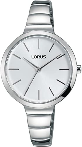 Lorus Watches Damen-Armbanduhr Fashion Analog Quarz Edelstahl beschichtet RG217LX9