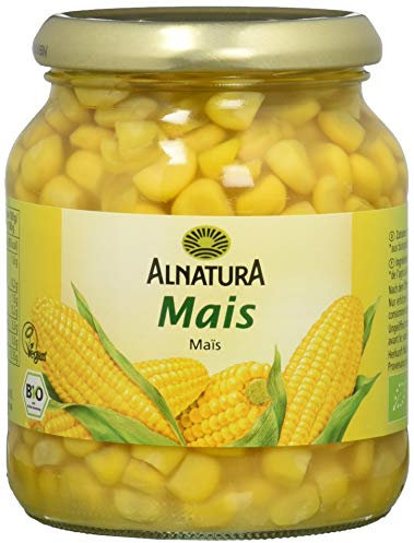 Alnatura Bio Mais, eingelegt, 6er Pack (6 x 340 ml)