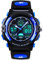 VDSOW Kids Digital analógico Relojes para niños - Childrens Deportes al Aire Libre Reloj con Alarma/Hora Dual/LED luz, 5 ATM Impermeable electrónico analógico Sport muñeca Relojes para Adolescentes