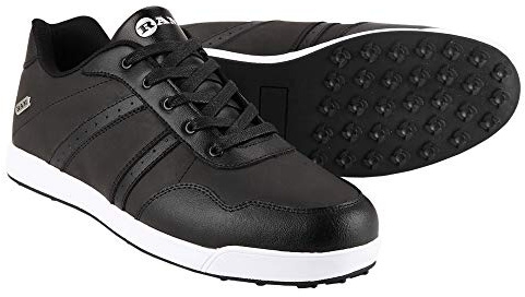 Ram FX Comfort Mens Waterproof Golf Shoes - Black- UK 12
