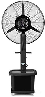 IVNGRI Ventilador De Pedestal Enfriamiento Nebulizador De Rocío Humidificador Torre Silenciosa Atomización Comercial Vertical Ventilador Oscilante Giratorio Industrial Móvil De 3 Velocidades 42L Depós
