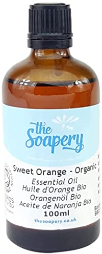 Aceite esencial orgánico de naranja dulce 100 ml - 100% puro y natural