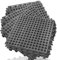 Lot de 16 Dalles emboîtables de Drainage, 30,5 x 30,5 cm, antidérapantes pour Piscine, Baignoire, Tapis de Sol, Tapis de Sol ventilé en PVC Souple, pour vestiaire, sous-Sol, escaliers