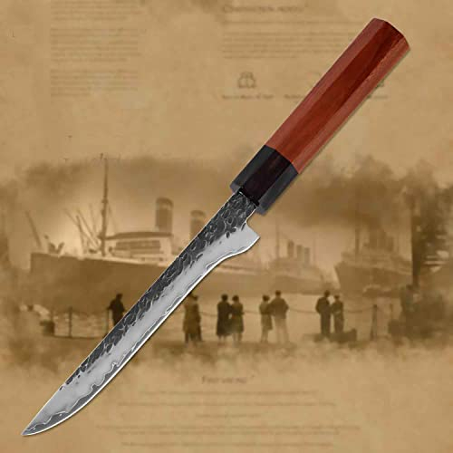Muxel Extra scharfes Ausbeinmesser mit Octagonal Griff das Filetiermesser für den Profi und Hobbykoch Metzgermesser Fischmesser