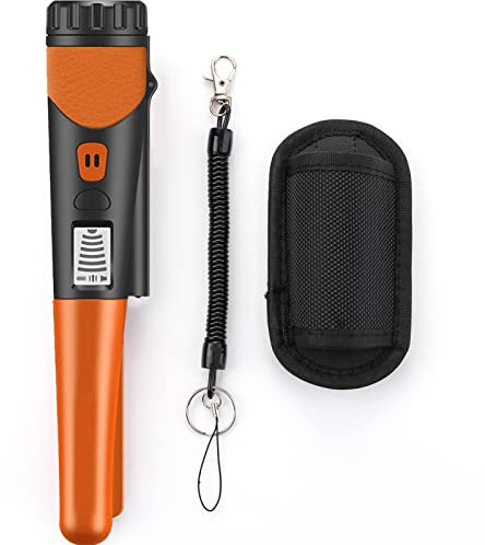 Metallsuchgerät Hancaner Wasserdicht kleiner handgehaltener Metalldetektor Metallfinder Schatzsucher Hochpräziser Mehrzweck-Metalldetektor mit LCD-Bildschirm für Erwachsene und Kinder