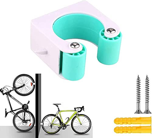 LATRAT Pack of 2 Bicycle Wall Mount, Bicycle Buckle Wall, Parking Buckle Lock - for Parking Bikes