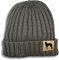 siviwonder Mütze Rhodesian Ridgeback Gassi Beanie Strickmütze Witzig Spruch Warm Herren Damen Herbst Hund Farbe Dark Grey