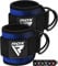 RDX Ankle Straps for Cable Machines – 7MM Neoprene Padded 10x4 Adjustable Gym Cuffs with Dual D-Rings – Weight Attachments for Wrist Glutes Leg Kickbacks Hip Abduction Strength Workouts – Men Women