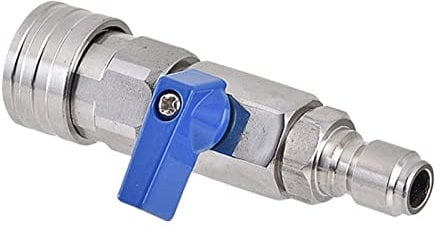 kowaku Ball Valve Spare Parts Easy to Install Accessories Lightweight Water Pipe Coupler High Pressure Washer Ball Valve for Deck Cleaning Patio, 3 of 8inch