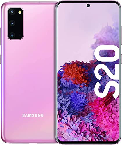 SAMSUNG Galaxy S20 5G, 128GB, Rosa Nuvole (Ricondizionato) Smartphone Originale di fabbrica in esclusiva per il mercato europeo (versione internazionale)