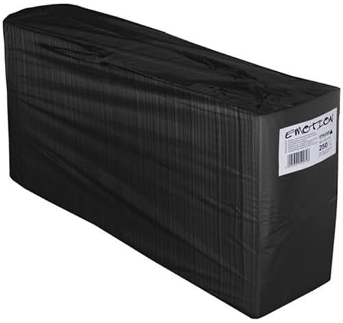 Efalock Emotion Servietten 40x40cm 250er schwarz