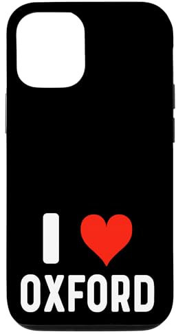 iPhone 13 I Heart Oxford England United Kingdom - Love - Travel Case