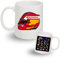 Luxury Desing Regalo personalizado - Tazas para personalizar - Taza personalizada nombre - Carlos Sainz - Taza personalizada Formula 1 - Regalos formula 1 - F1 (Casco C.Sainz)