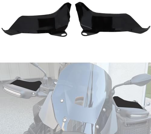 Motorrad Handschützer Handschild Protektor Handschutz Protektor Zubehör für BMW R 1300GS R1300 GS R 1300 GS R1300GS r1300gs 2023 2024 Motorrad Lenker Windabweiser (Schwarz)